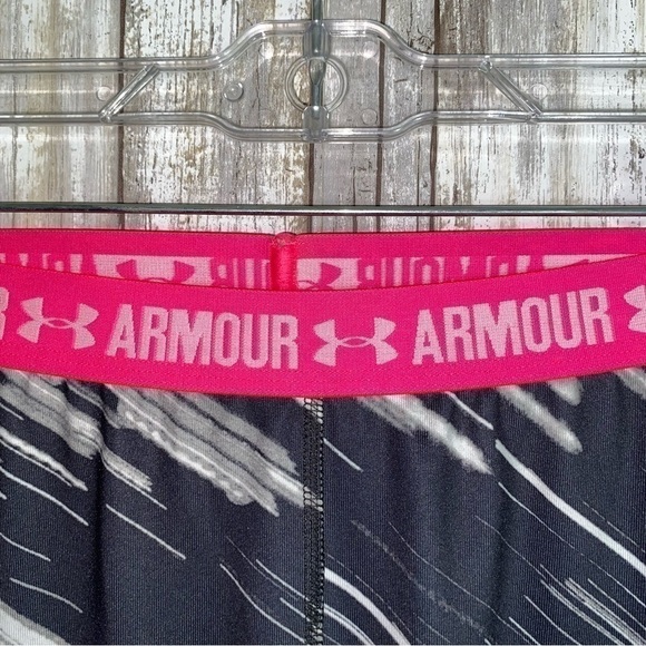 Under Armor Kids Pink Banded Leggings - Picture 5 of 5